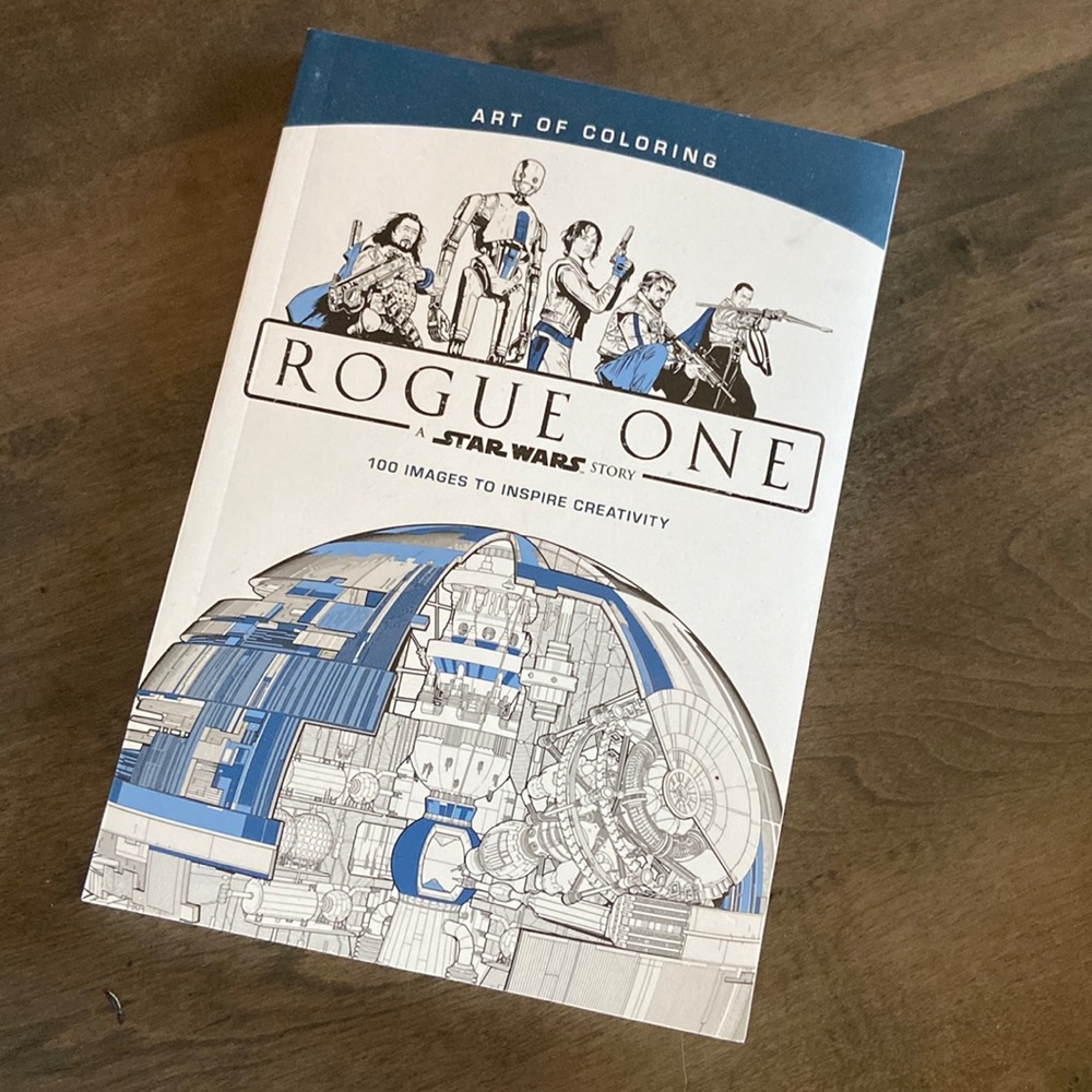 NWT Star Wars rogue one coloring book